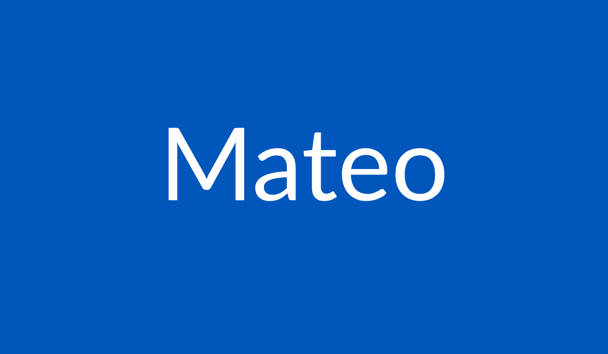 Nombre asturiano Mateo