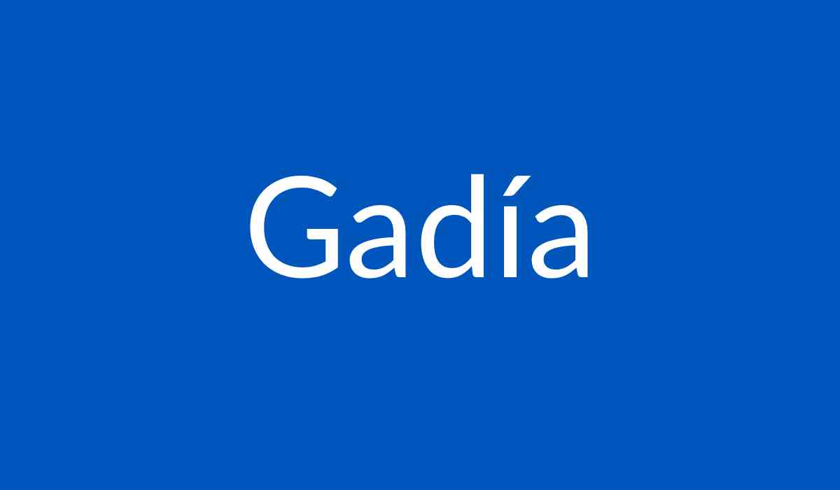Gadía