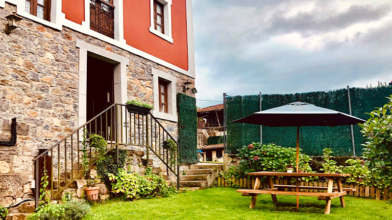 casas rurales perros asturias casa cerezal