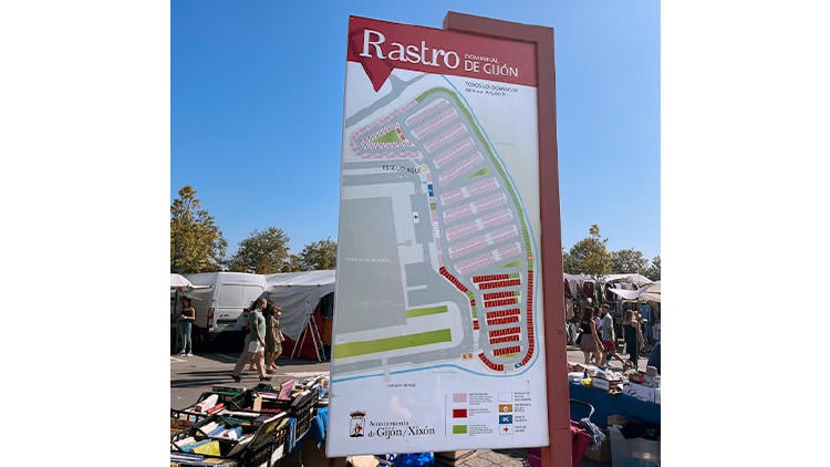 mercados asturias fin de semana rastro gijon Rastro de Gijón