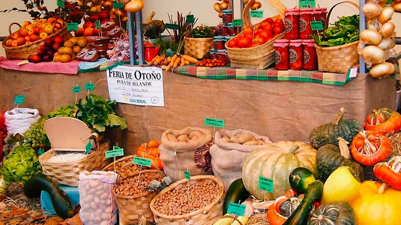 agenda asturias noviembre feria otoño allande