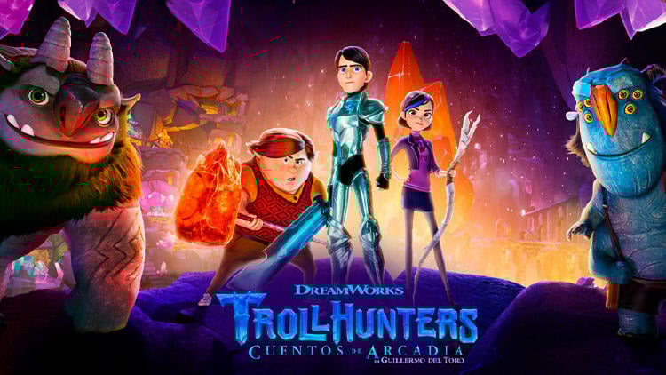 estrenos television abril 2025 telecable trollhunters cuentos arcadia dreamworks Trollhunters: Cuentos de Arcadia en Dreamworks