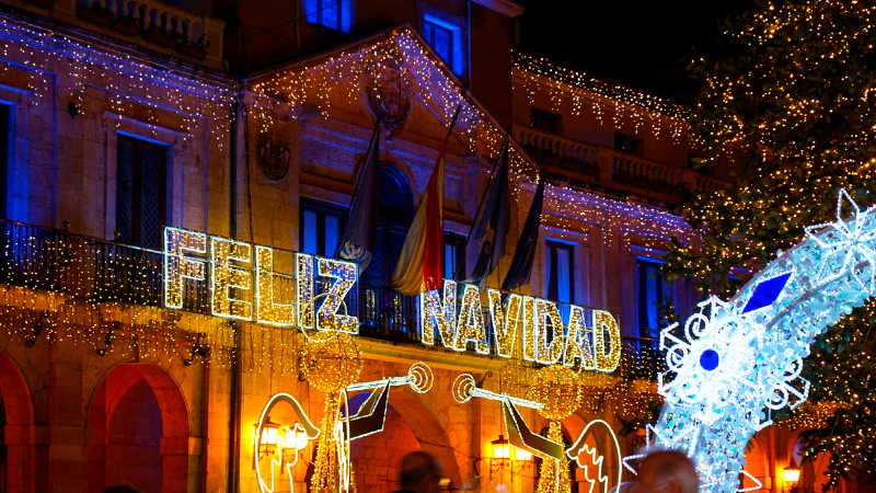 navidad oviedo luces