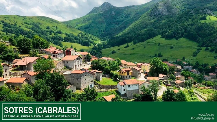 pueblo ejemplar asturias 2024 sotres cabrales Sotres Pueblo ejemplar de Asturias 2024
