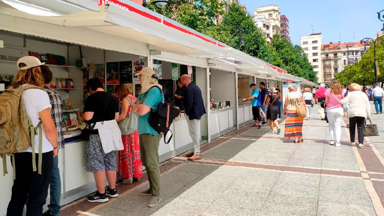 fiestas gijon feria libro Feria del Libro de Gijón