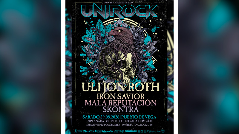 unirock festival asturias cartel 2026