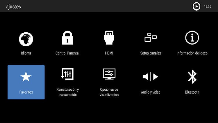 ordena canales television desde deco telecable 1 favoritos Pasos para ordenar los canales en una lista de favoritos