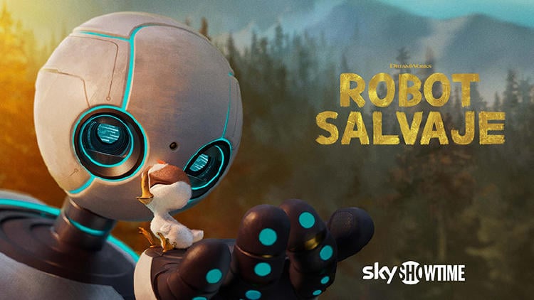 estrenos television mayo 2025 telecable robot salvaje skyshowtime Robot Salvaje en SkyShowtime: