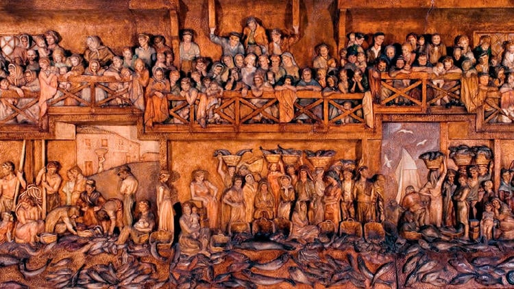museos gijon museo casa natal jovellanos retablo Museo Casa Natal de Jovellanos
