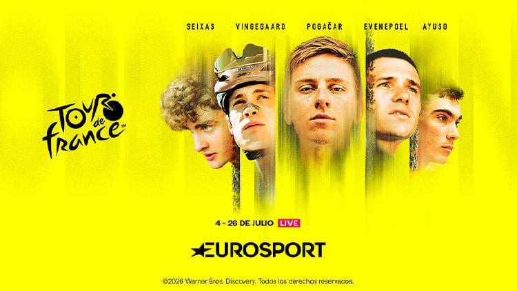 estrenos television julio 2026 telecable tour francia 2026 eurosport Tour de Francia 2026 en Eurosport