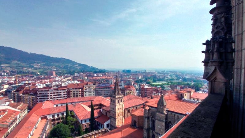 torre catedral oviedo vistas