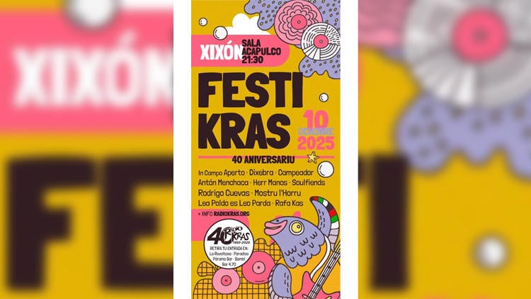 festivales asturias 2025 festikras FestiKras 40 aniversario