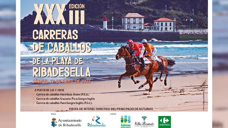 carrera caballos ribadesella cartel 2025 carrera caballos ribadesella cartel 2025