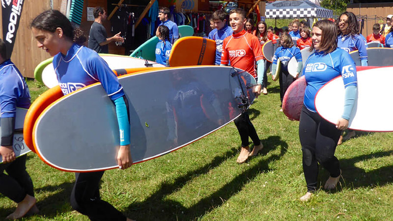 escuela surf asturias rodiles