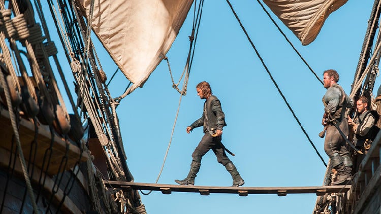 estrenos television junio 2024 telecable black sails xtrm Black Sails T2 en Xtrm