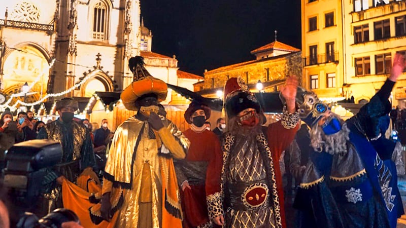 navidad oviedo reyes magos