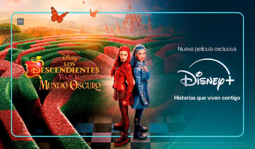 estrenos television julio 2026 telecable los descendientes disney channel Los Descendientes: viaje al mundo oscuro, en Disney Channel y Disney+