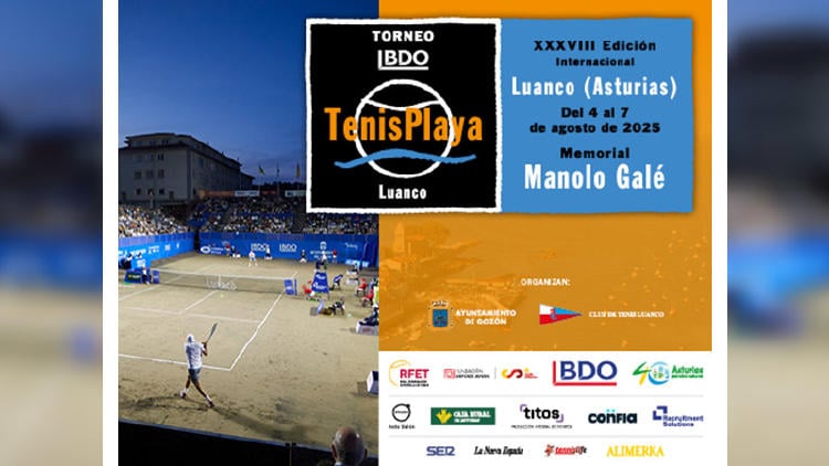 torneo tenis playa luanco 2025 Torneo Tenis Playa Luanco 2025