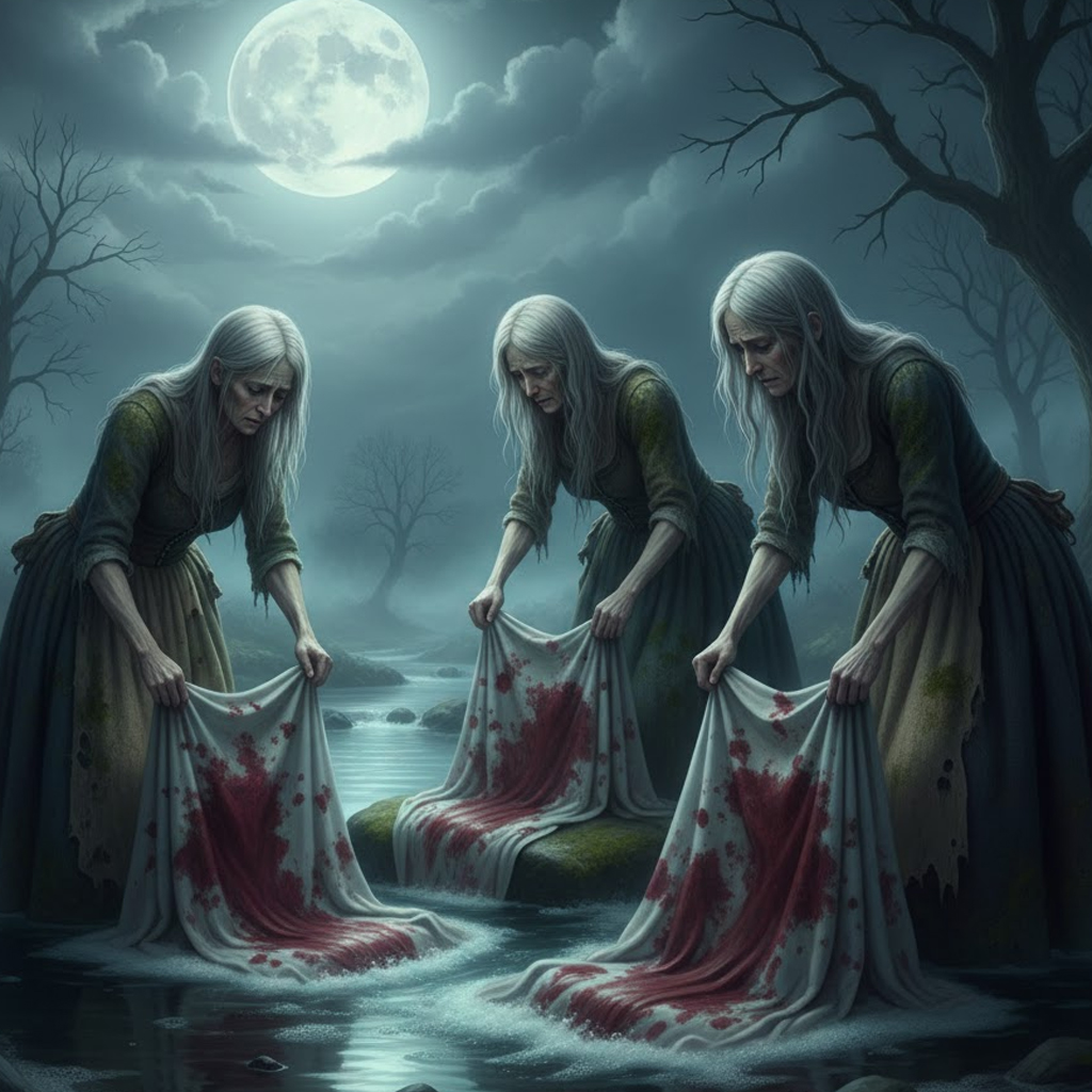 Mitología asturiana Llavanderes