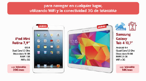 tablet telecable