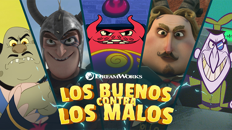estrenos television agosto 2025 telecable buenos contra malos dreamworks