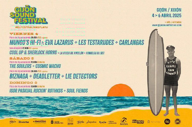 festivales asturias gijon sound festival 2025 Gijón Sound Festival 2025
