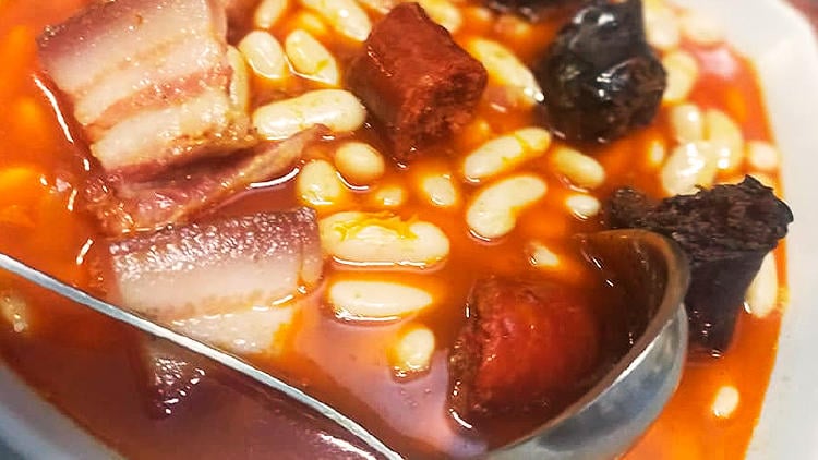 Fabada en El Sitiu de Ñarres