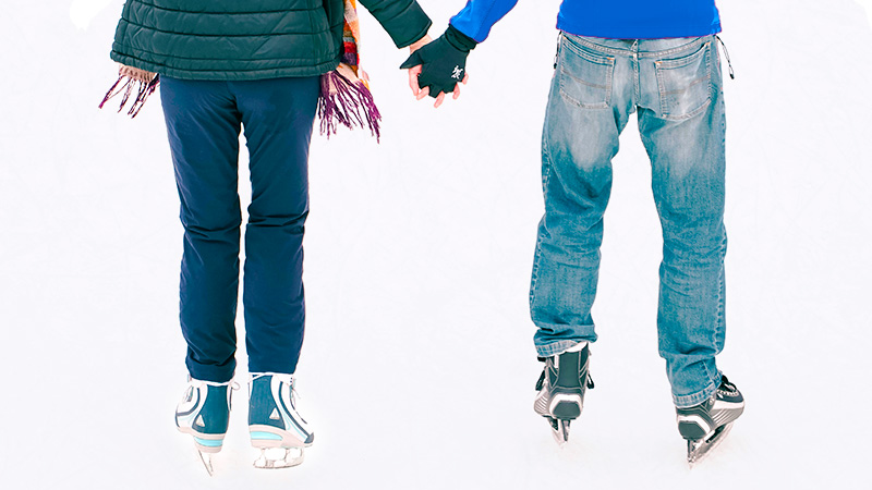 Pistas de hielo en Asturias