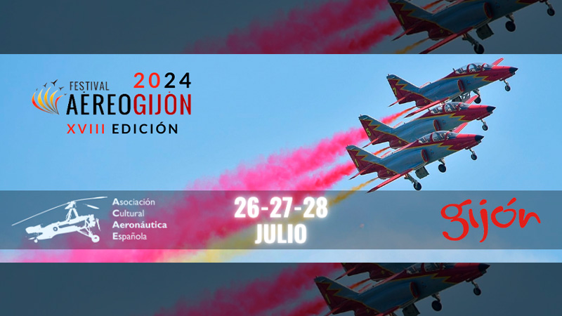 festival aéreo gijón cartel 2024