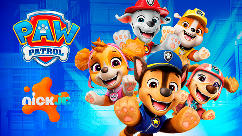 La patrulla canina T12 en Nick Jr