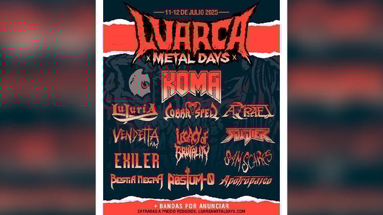 festivales asturias 2025 luarca metal days Luarca Metal Days 2025