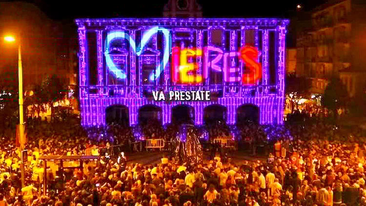 fiestas mieres san juan hoguera Fiestas de San Juan en Mieres