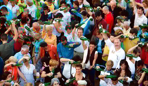 fiesta sidra gijon Fiesta de la sidra en Gijón