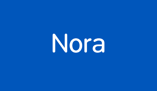 Imagen con el nombre de Nora