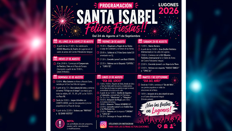 fiestas lugones cartel 2026