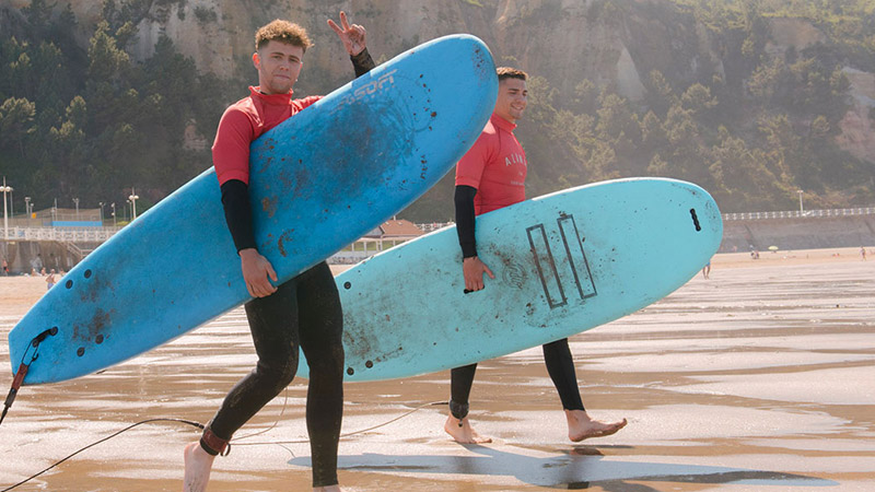 escuela surf asturias alamar