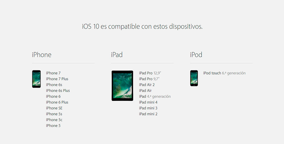 iOS 10 Apple