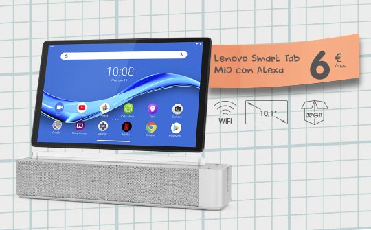 Lenovo Smart Tab M10 HD+ con Alexa