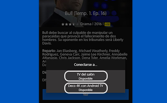 Aprende a enviar los contenidos de la app tedi a tu televisor con Chromecast