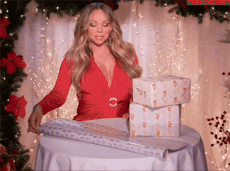 Gifs de Mariah Carey para felicitar la Navidad