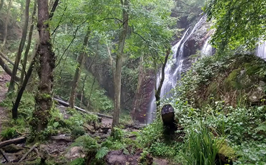 Las cascadas de Guanga